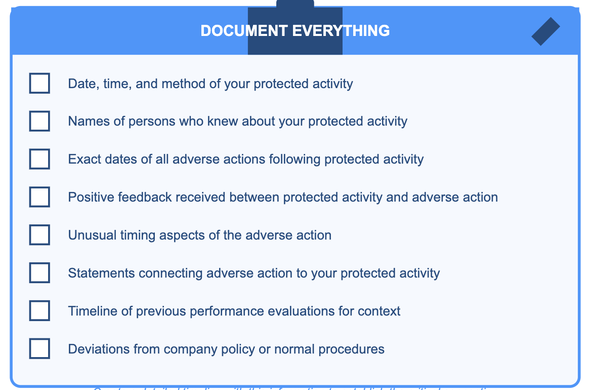 Temporal Proximity: Linking Protected Activity to Adverse Action ...