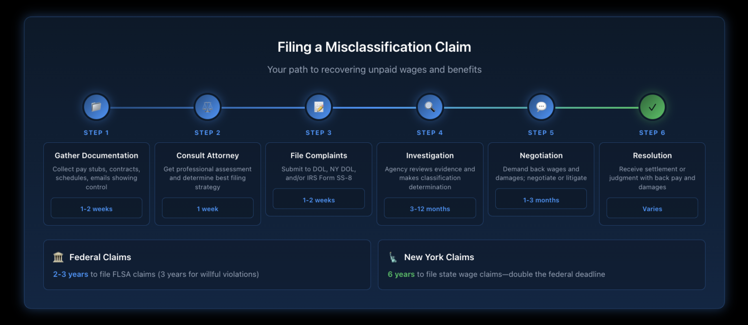 Misclassification as an Independent Contractor? | Nisar Law Group, P.C.